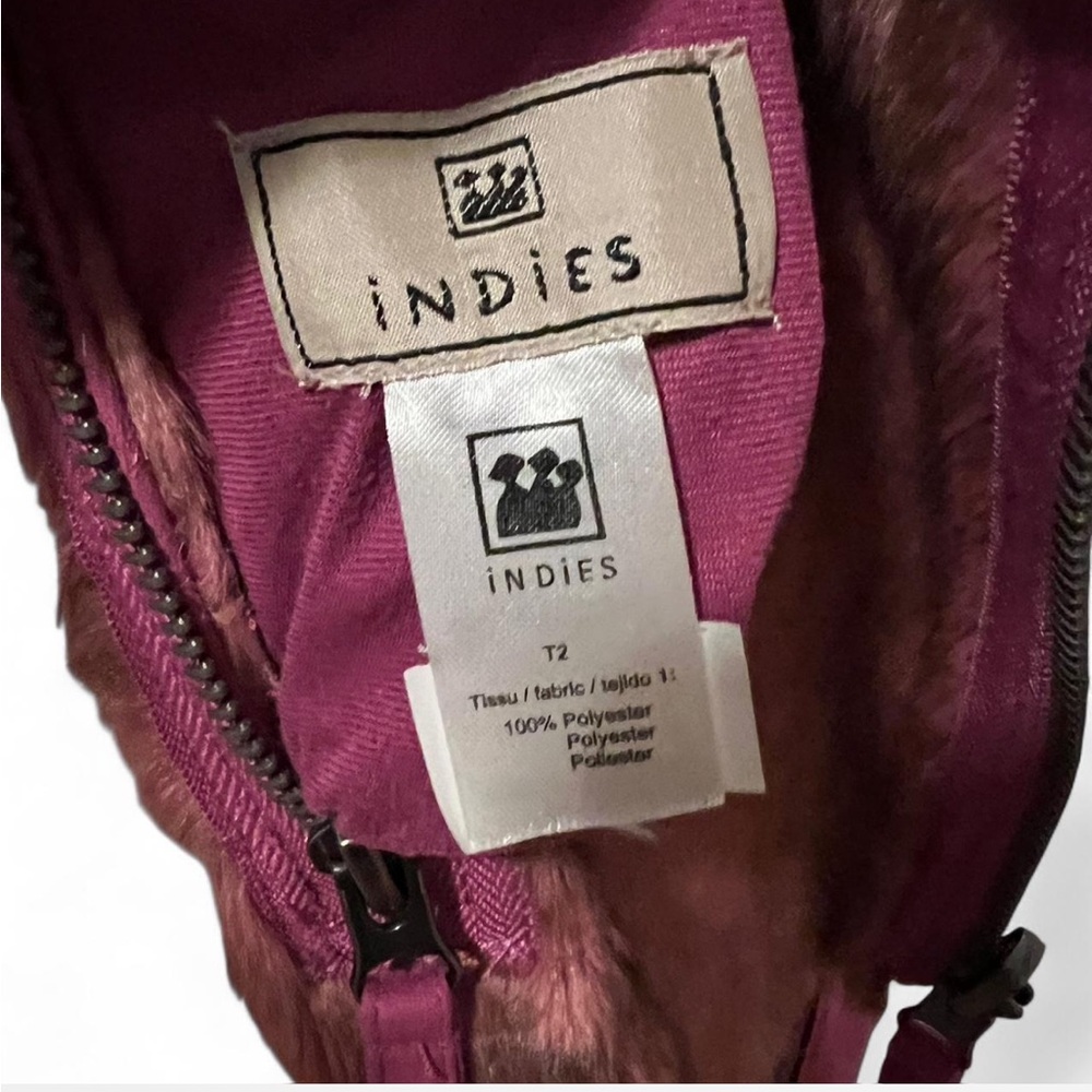 Vintage Pink Reversible Fur Jacket - Picture 7 of 8